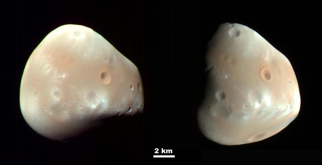 Mars moon, Deimos