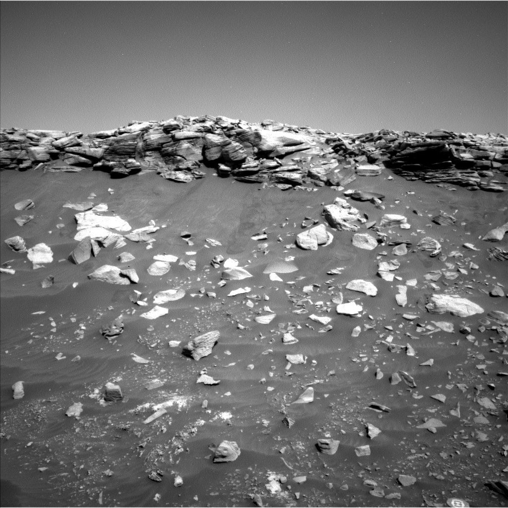 This image was taken by Left Navigation Camera onboard NASA's Mars rover Curiosity on Sol 2664.