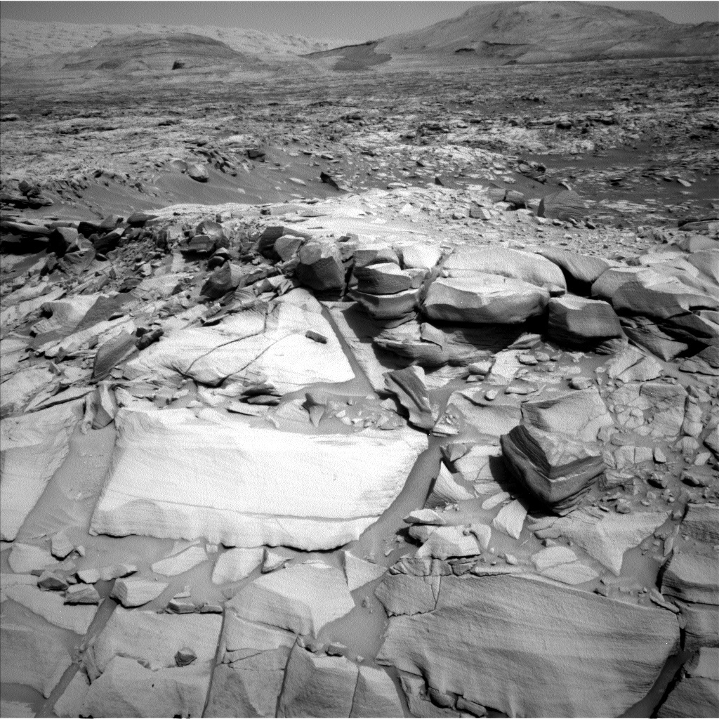 This image was taken by Left Navigation Camera onboard NASA's Mars rover Curiosity on Sol 2698. 