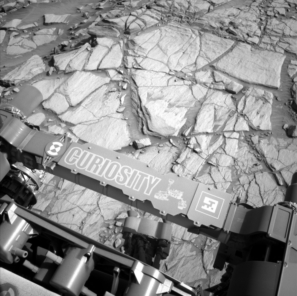 Image of Curiosity on the surface of Mars