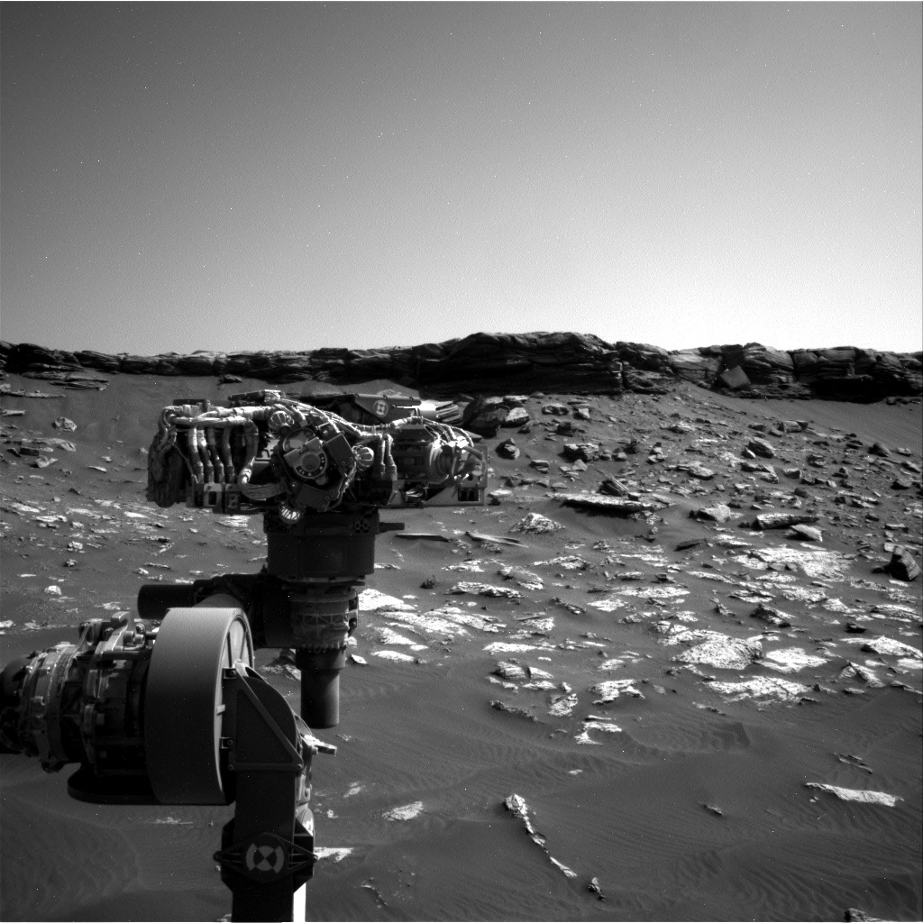 Nasa's Mars rover Curiosity acquired this image using its Right Navigation Camera on Sol 2737, at drive 1222, site number 79