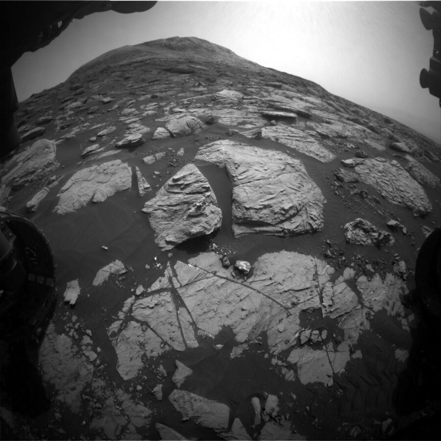 Bloodstone Hill on Mars