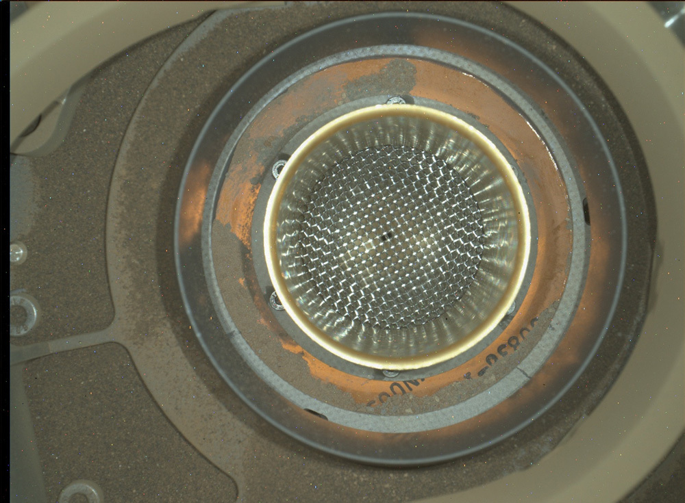 CheMin inlet of Curiosity rover