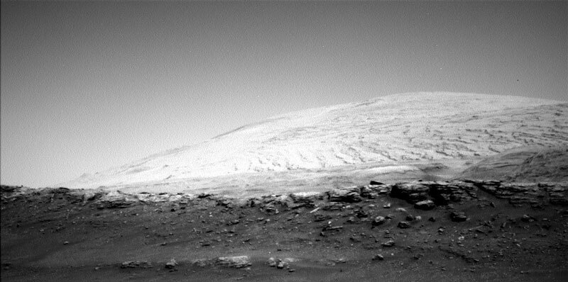 Mt. Sharp on Mars