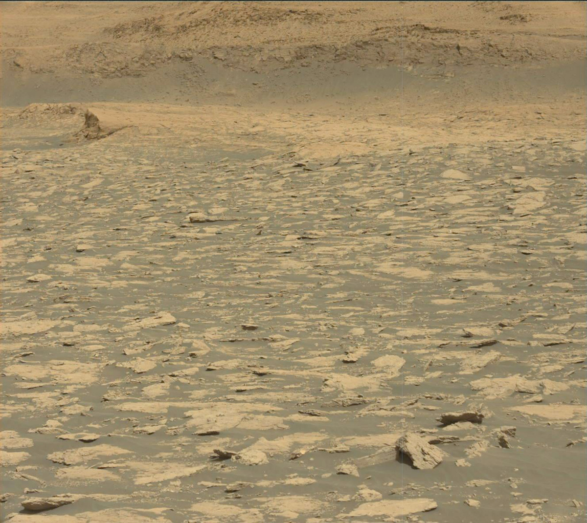 This image was taken by Mast Camera (Mastcam) onboard NASA's Mars rover Curiosity on Sol 3025. Credit: NASA/JPL-Caltech/MSSS. Download image ›