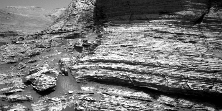 Rocks formations on Mars