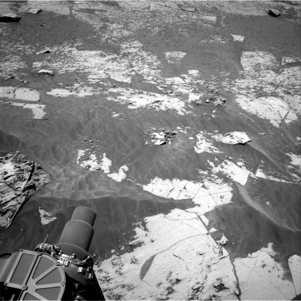 This image was taken by Right Navigation Camera onboard NASA's Mars rover Curiosity on Sol 3327.