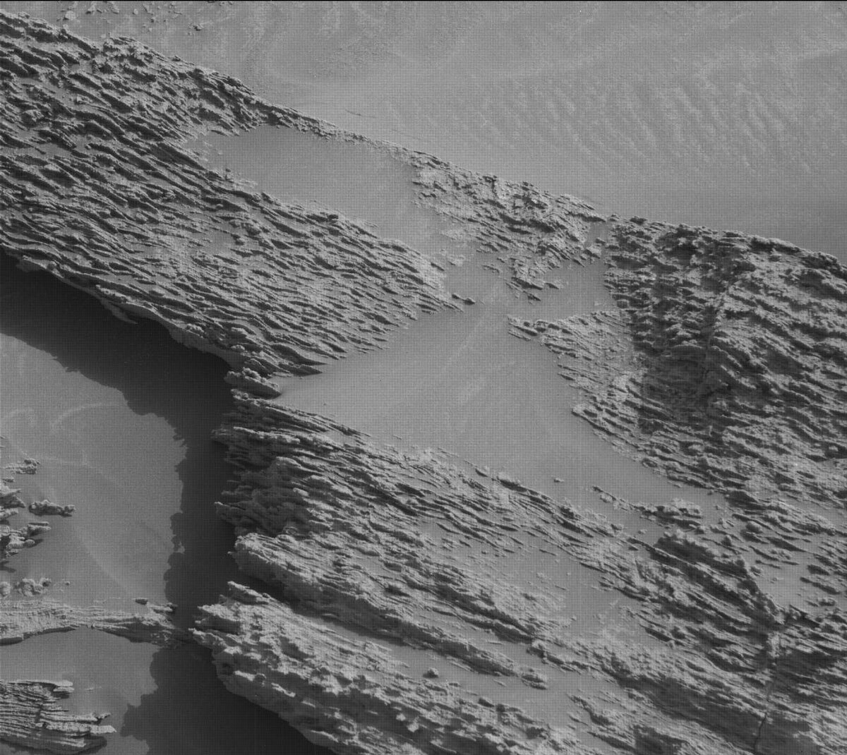 This image was taken by Mast Camera (Mastcam) onboard NASA's Mars rover Curiosity on Sol 3359. 