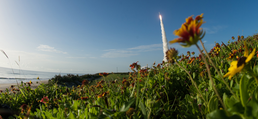 Rocket with NASA’s Mars 2020 Perseverance rover onboard launches from KSC