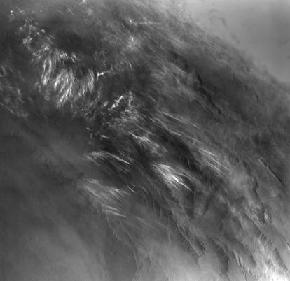 No NASA Mars orbiter has been in a position to observe morning daylight on Mars since the twin Viking orbiters of the 1970s.